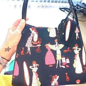 Vintage Paris theme purses